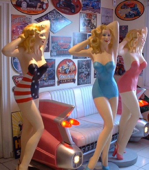 Pin Up Classique Statues Usa Fifties