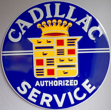 cadillac logo pop up