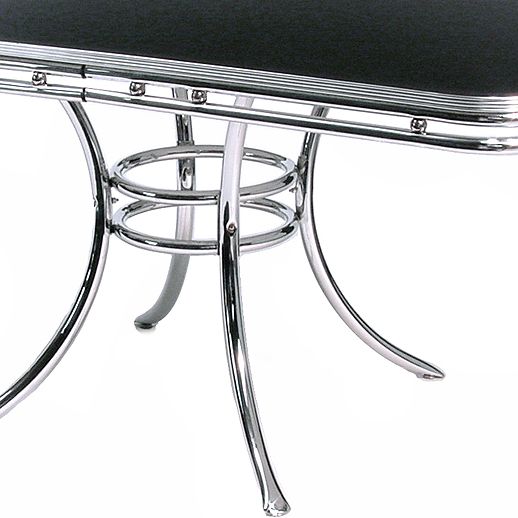 Déco rétro américaine table de cuisine