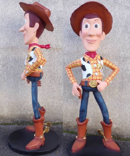 Cowboy De Dessin Anime Statues Cinema