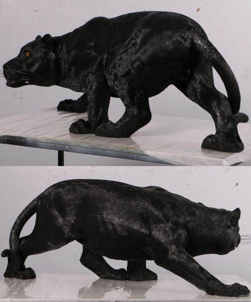 Statuette panthère noire – L&A Décoration